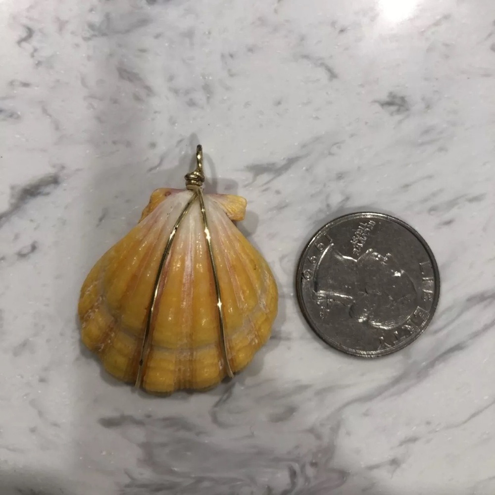 HAWAIIAN SUNRISE SHELL PENDANT